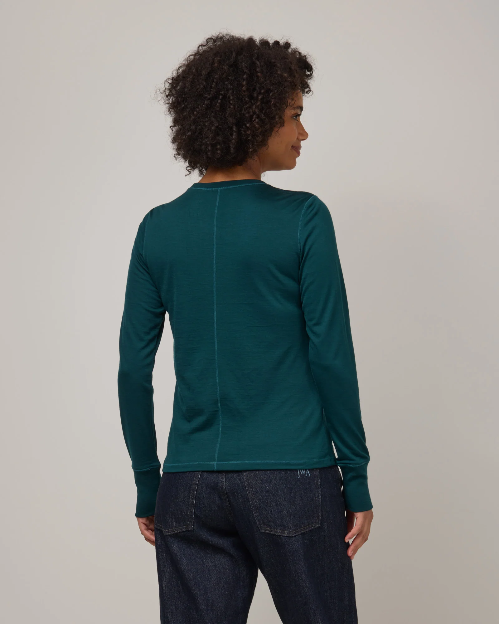 Billie Tonal Stitch Tee - Image 2