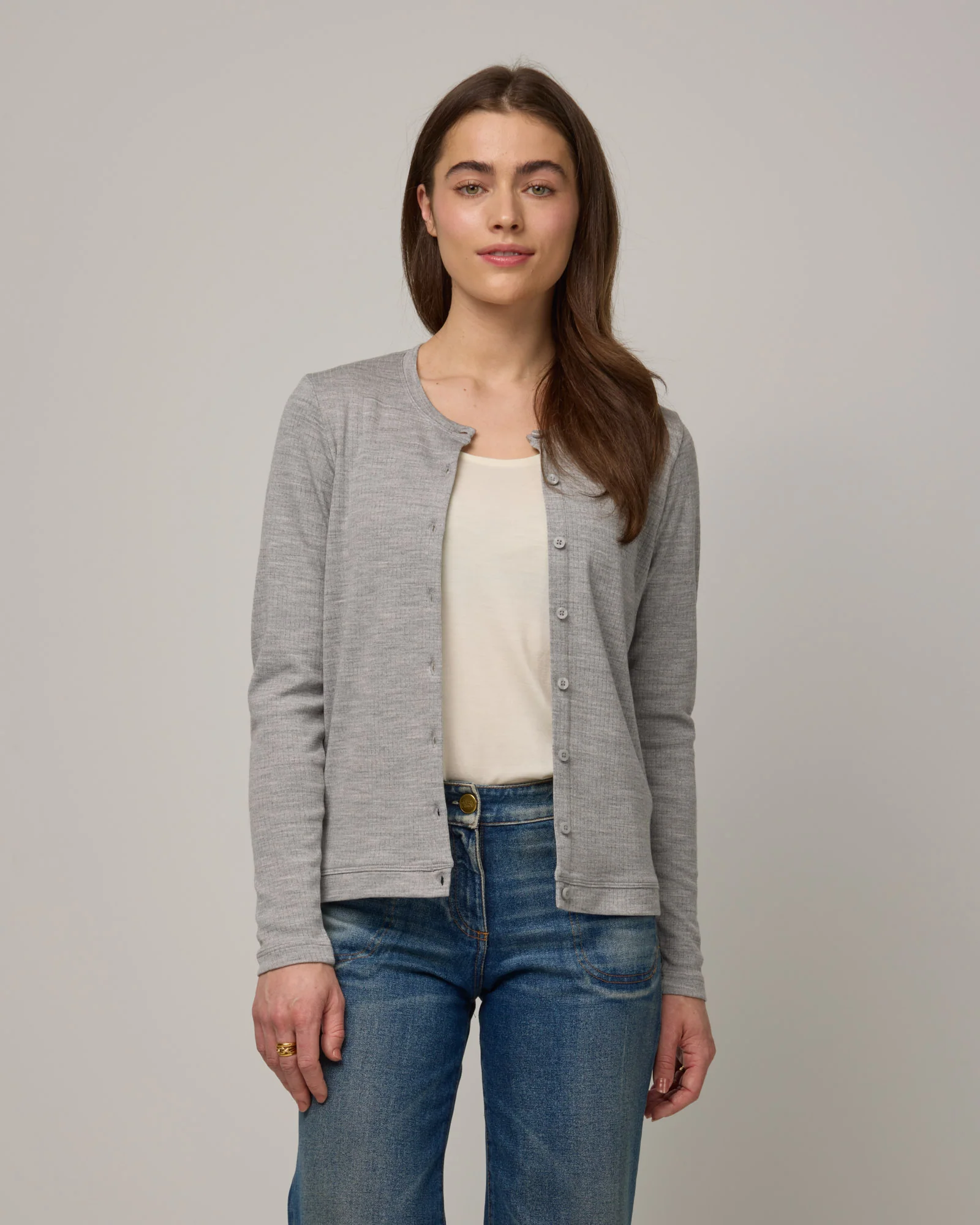 Celeste Ribbed Cardigan