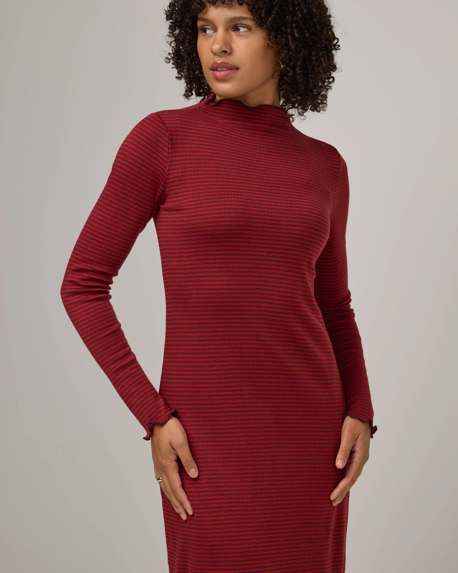 Daphne Ribbed Dress - Image 2