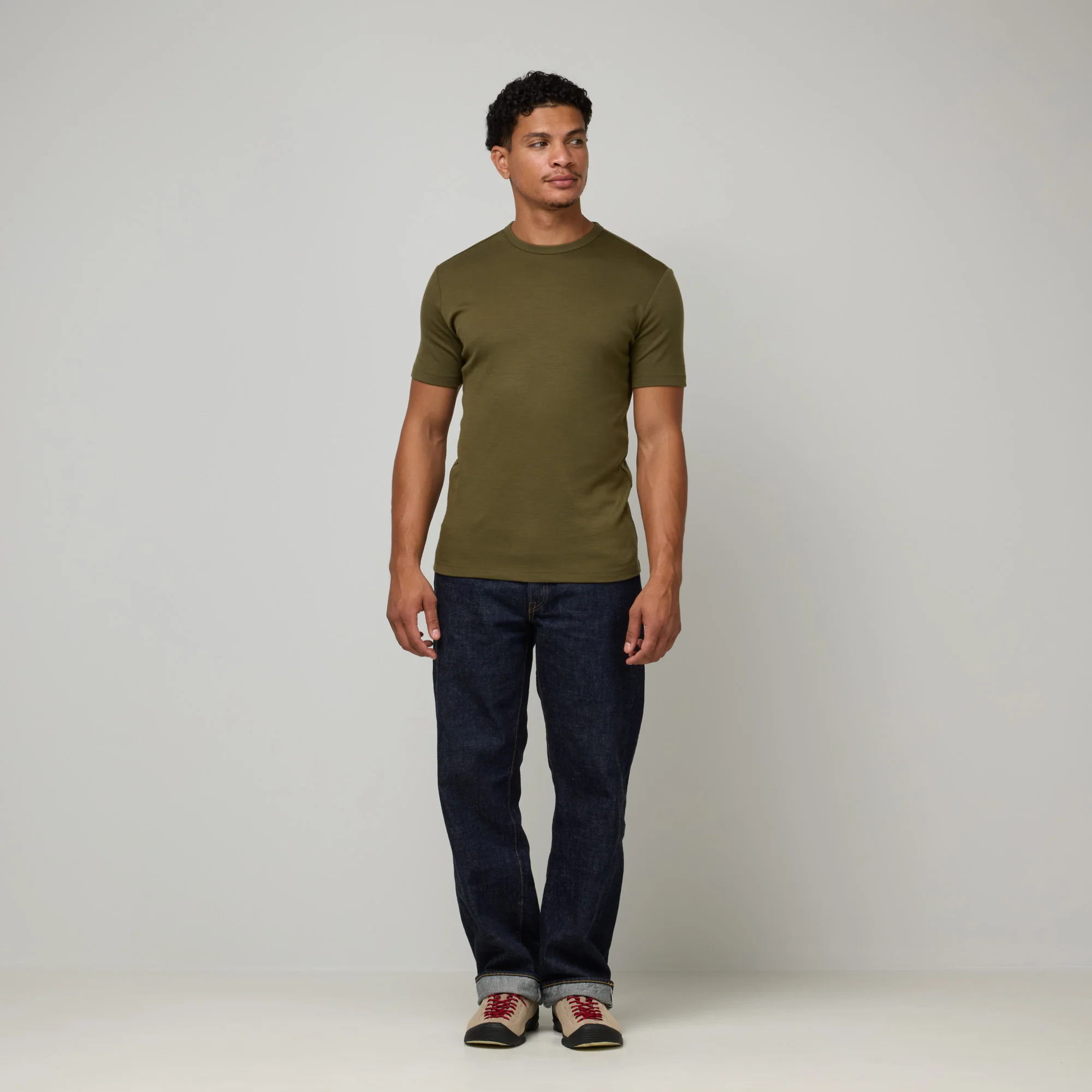 Men's Interlock Crew Neck Tee