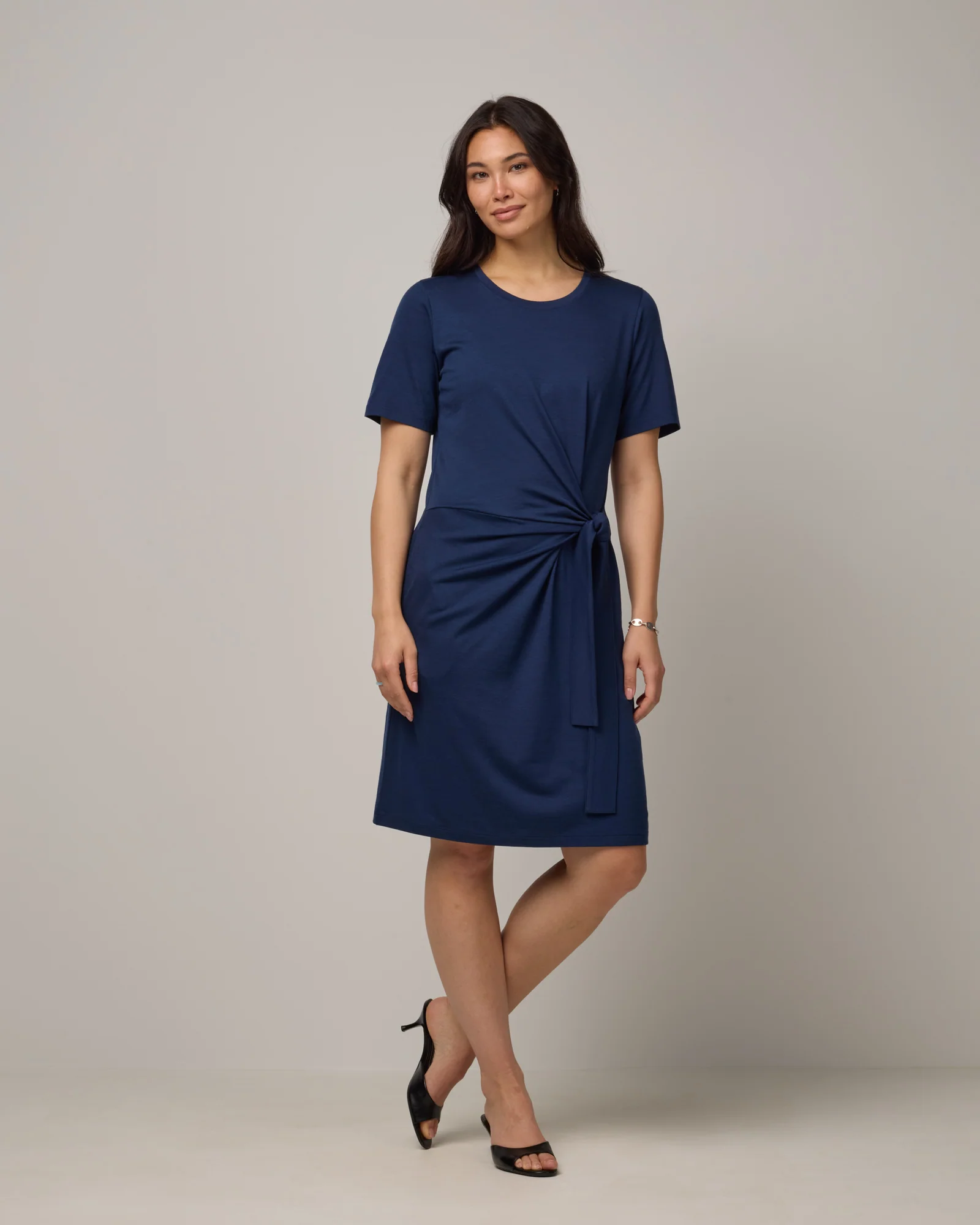 Kelly Faux Tie Dress - Image 2
