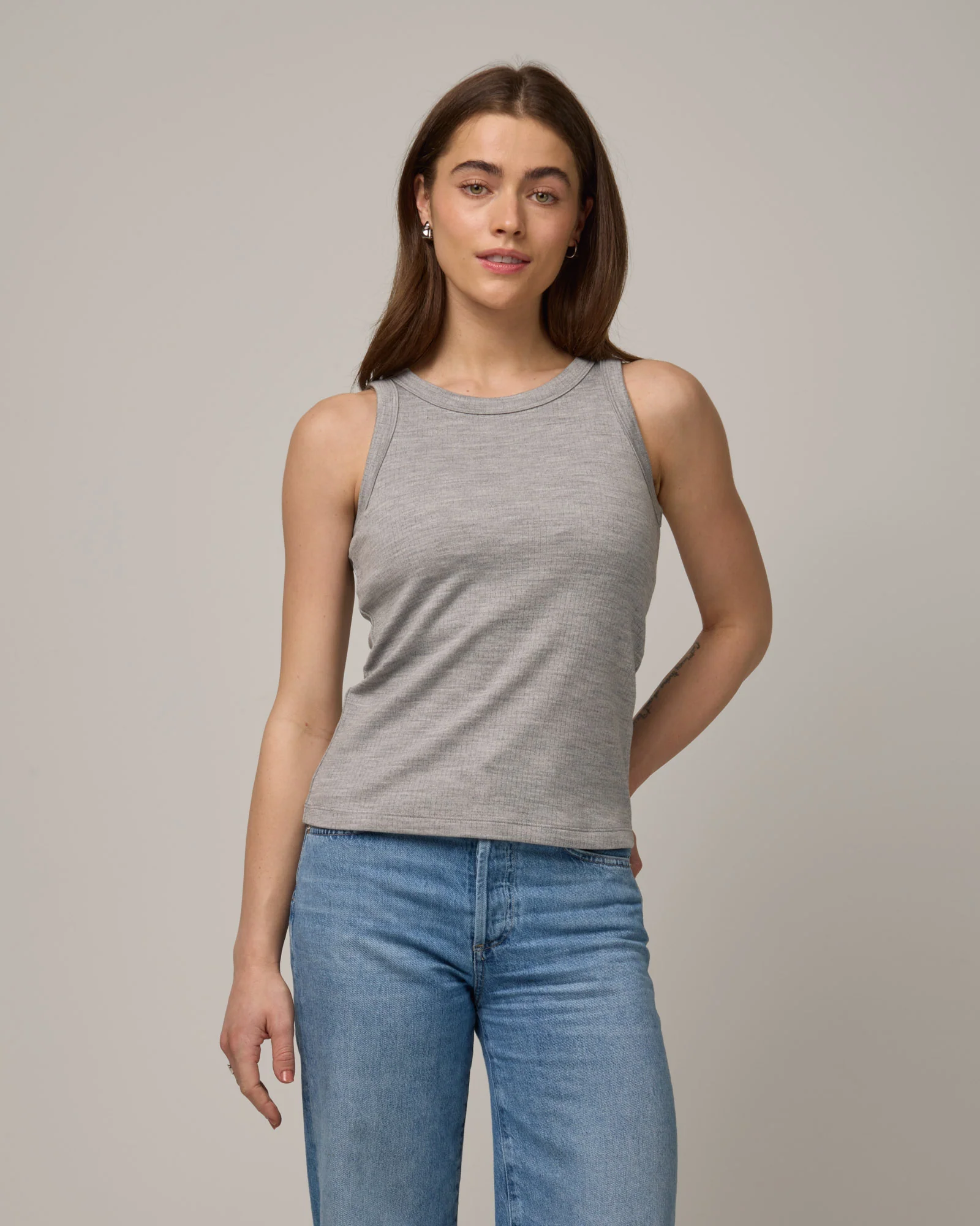 Lily Ribbed Tank