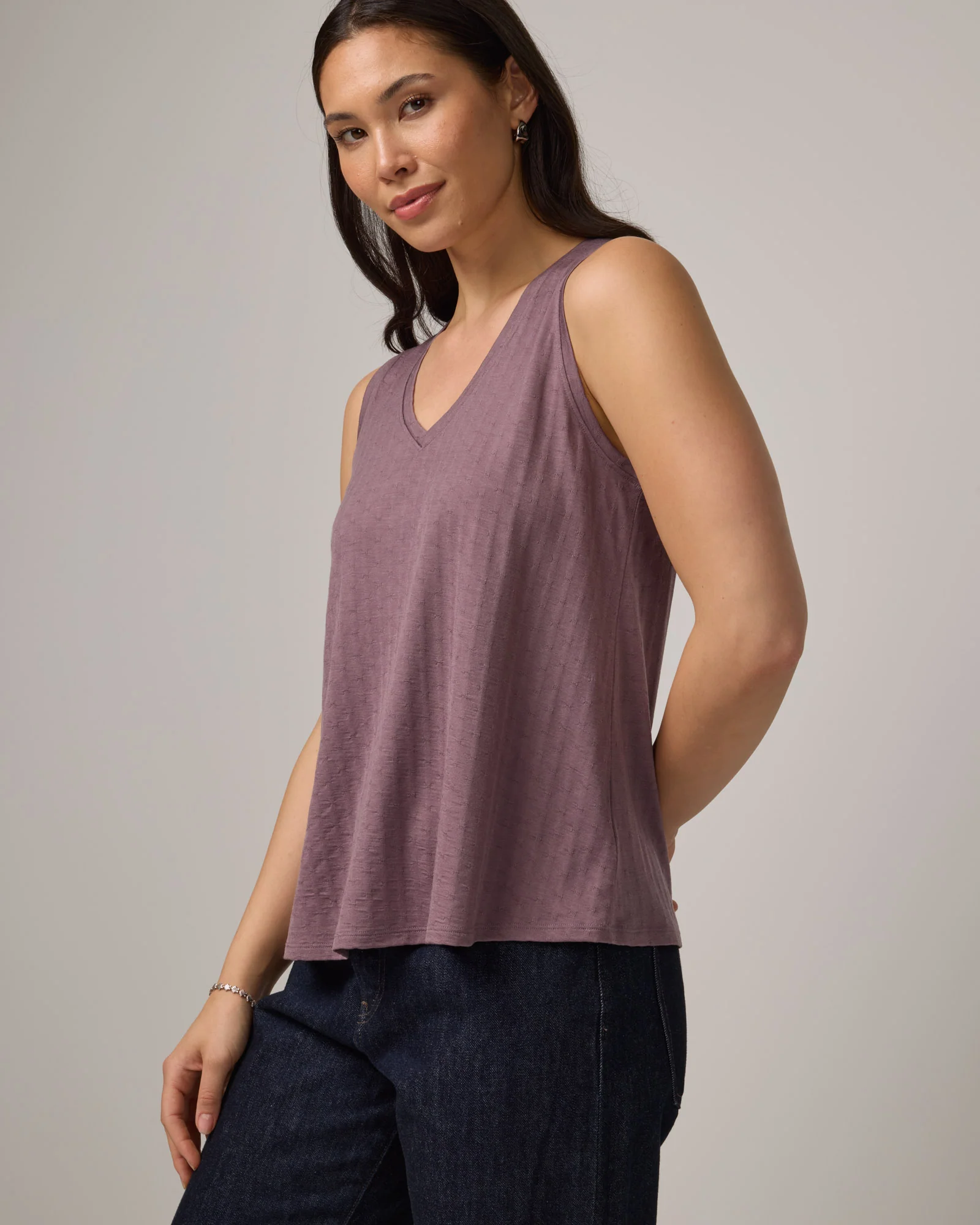 Poppy Jacquard Reversible Tank - Image 6