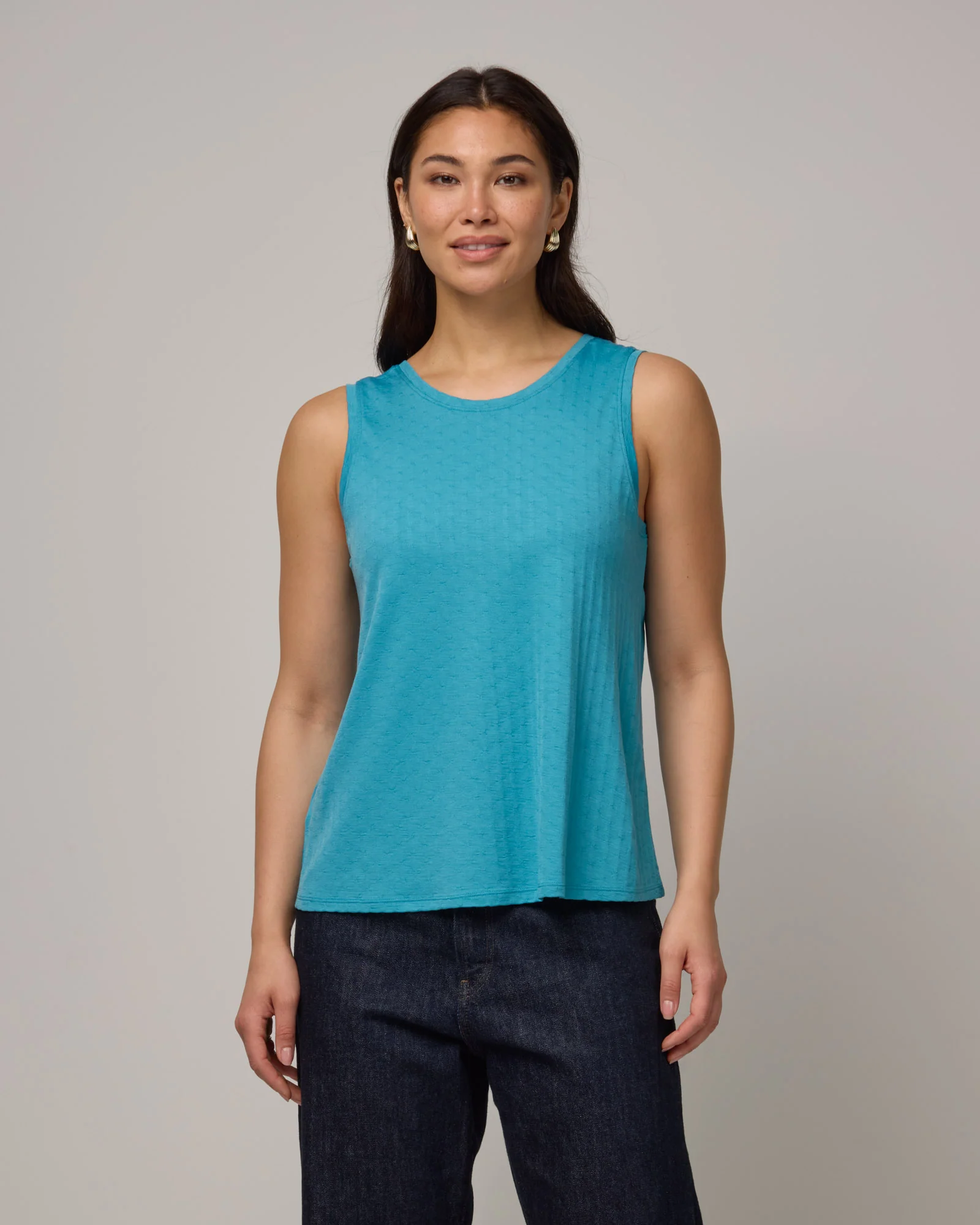 Poppy Jacquard Reversible Tank - Image 4