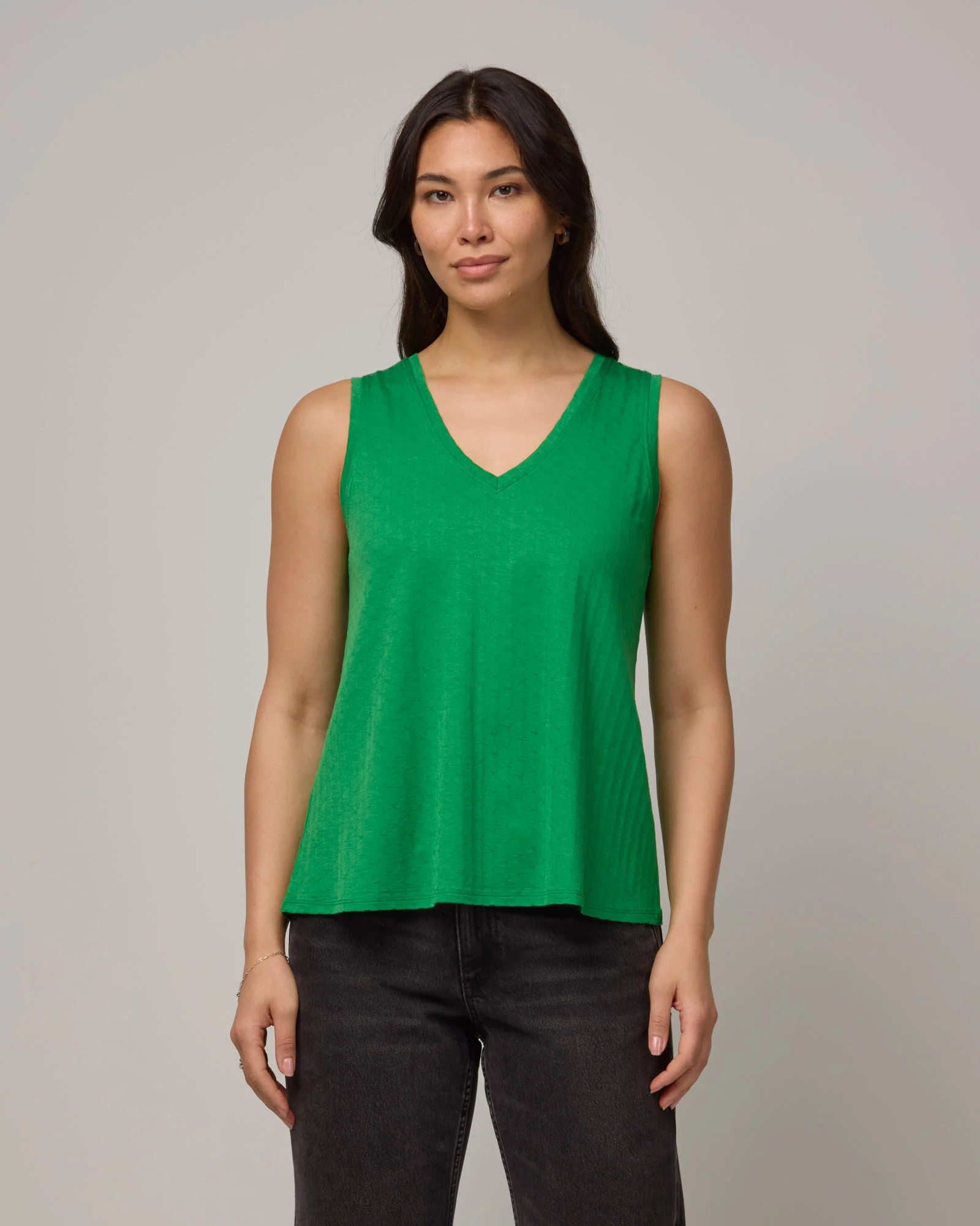 Poppy Jacquard Reversible Tank - Image 4