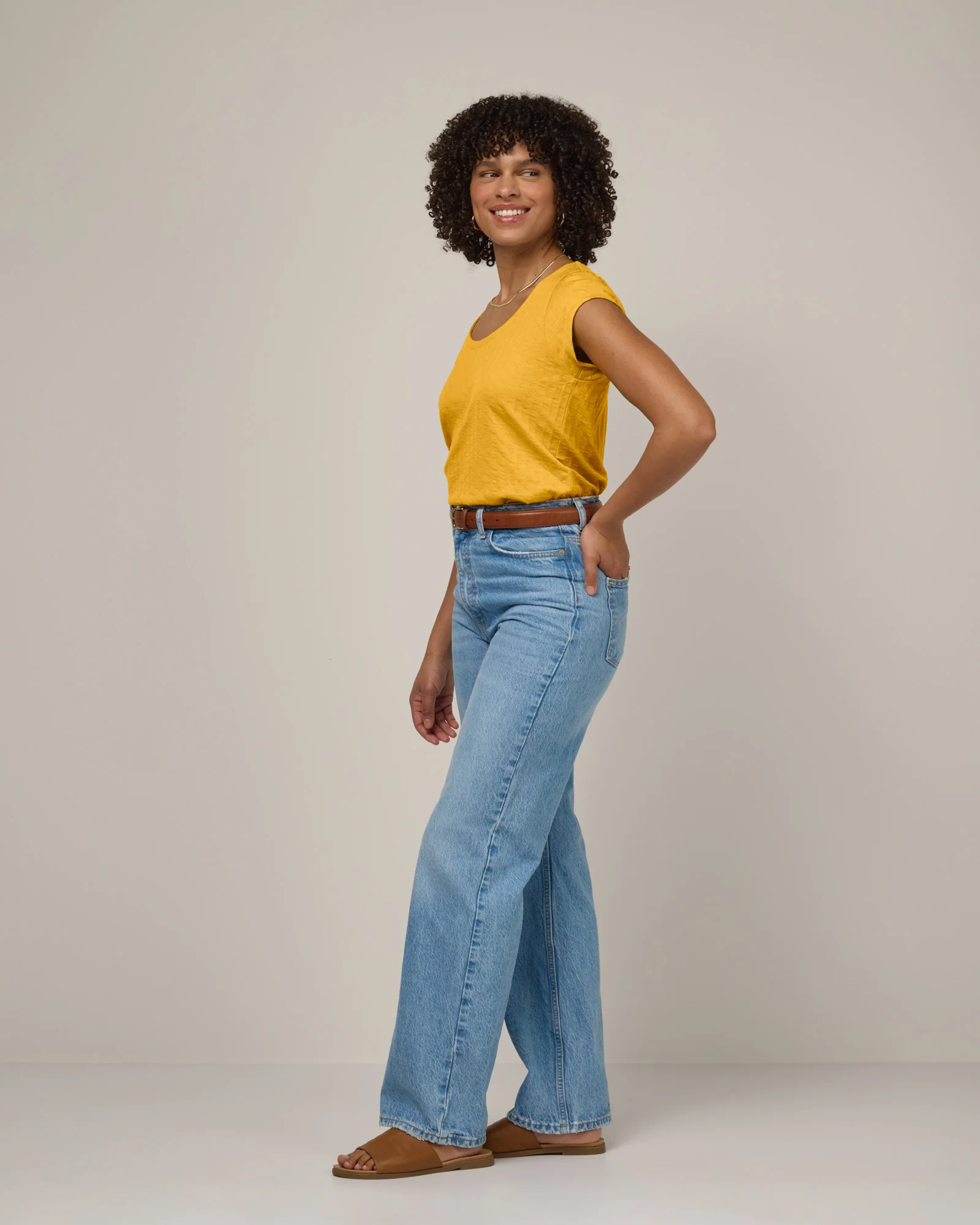 Savanna Cap Sleeve Tee - Image 3