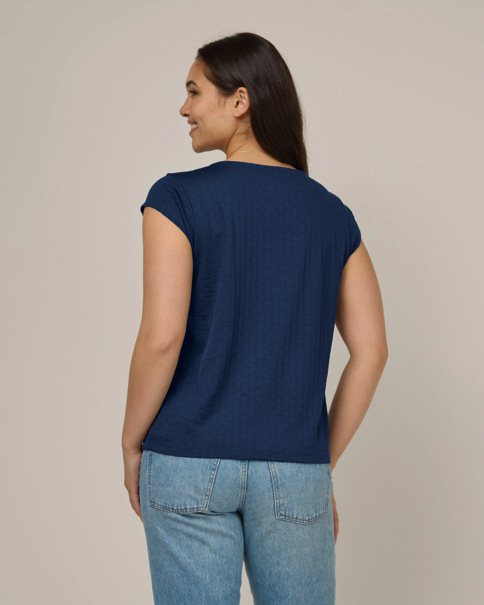 Savanna Cap Sleeve Tee - Image 3