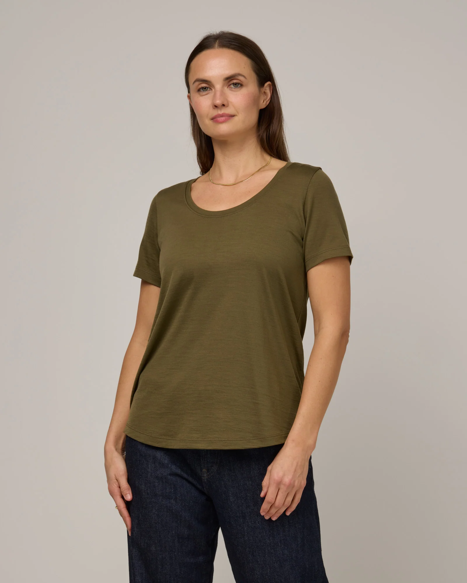 Stella Signature Scoop Neck Tee - Image 3