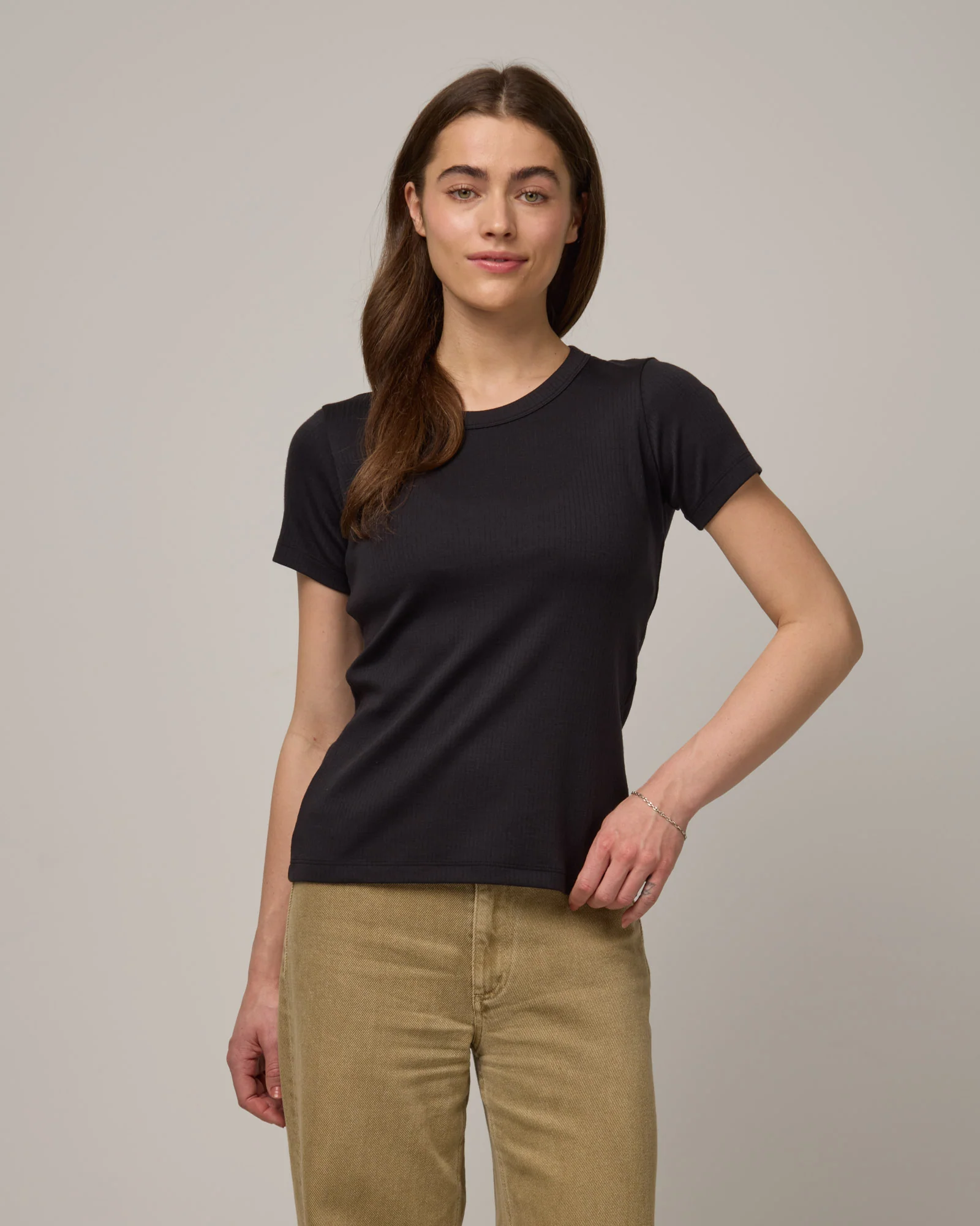 Taylor Ribbed Tee