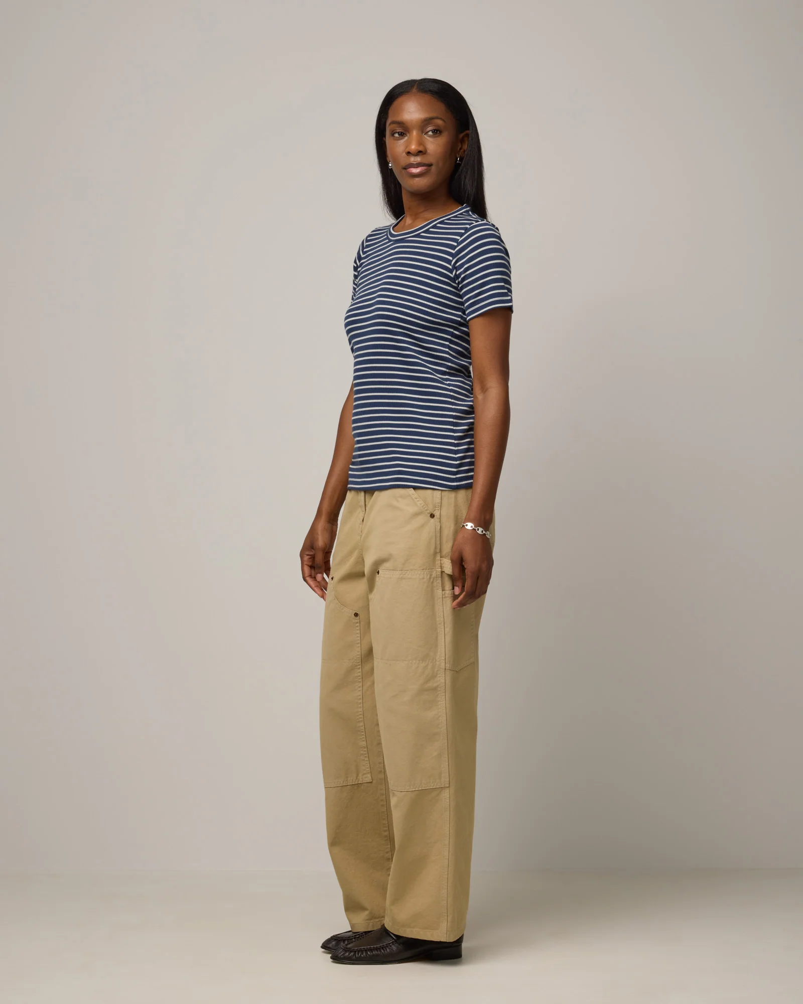 Taylor Ribbed Tee - Image 2