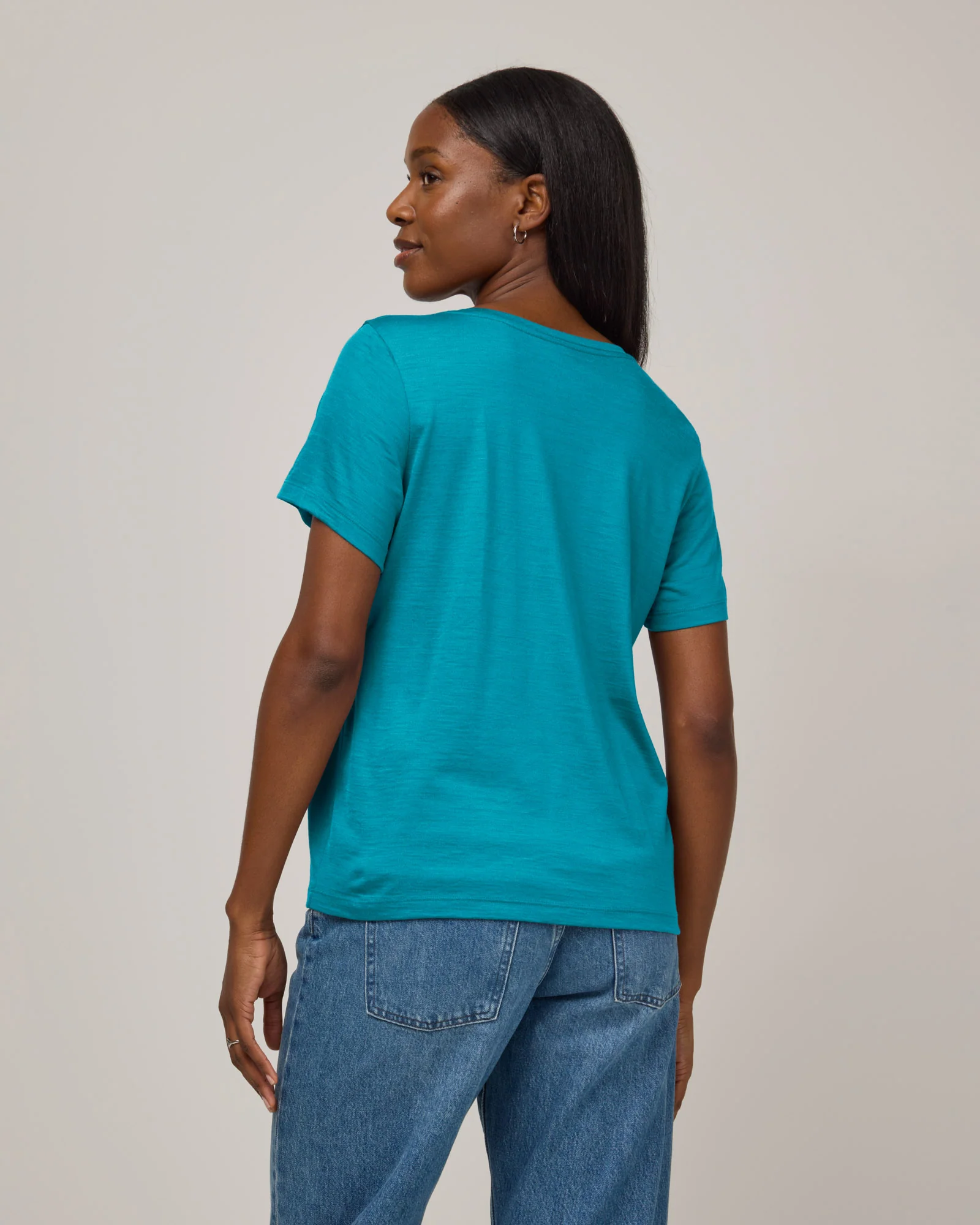 Zoe Easy Crew Neck Tee - Image 3