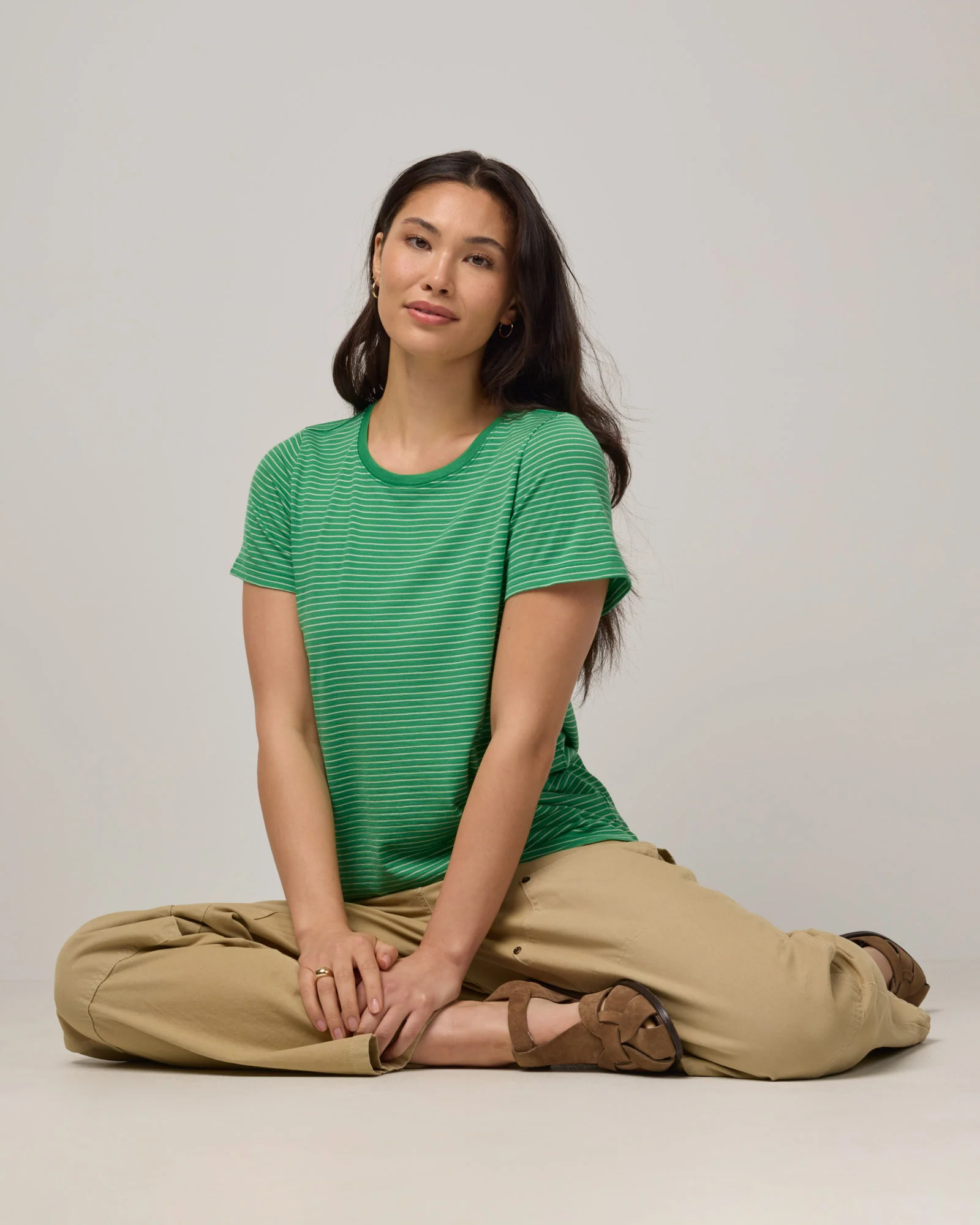 Zoe Easy Crew Neck Tee - Image 4
